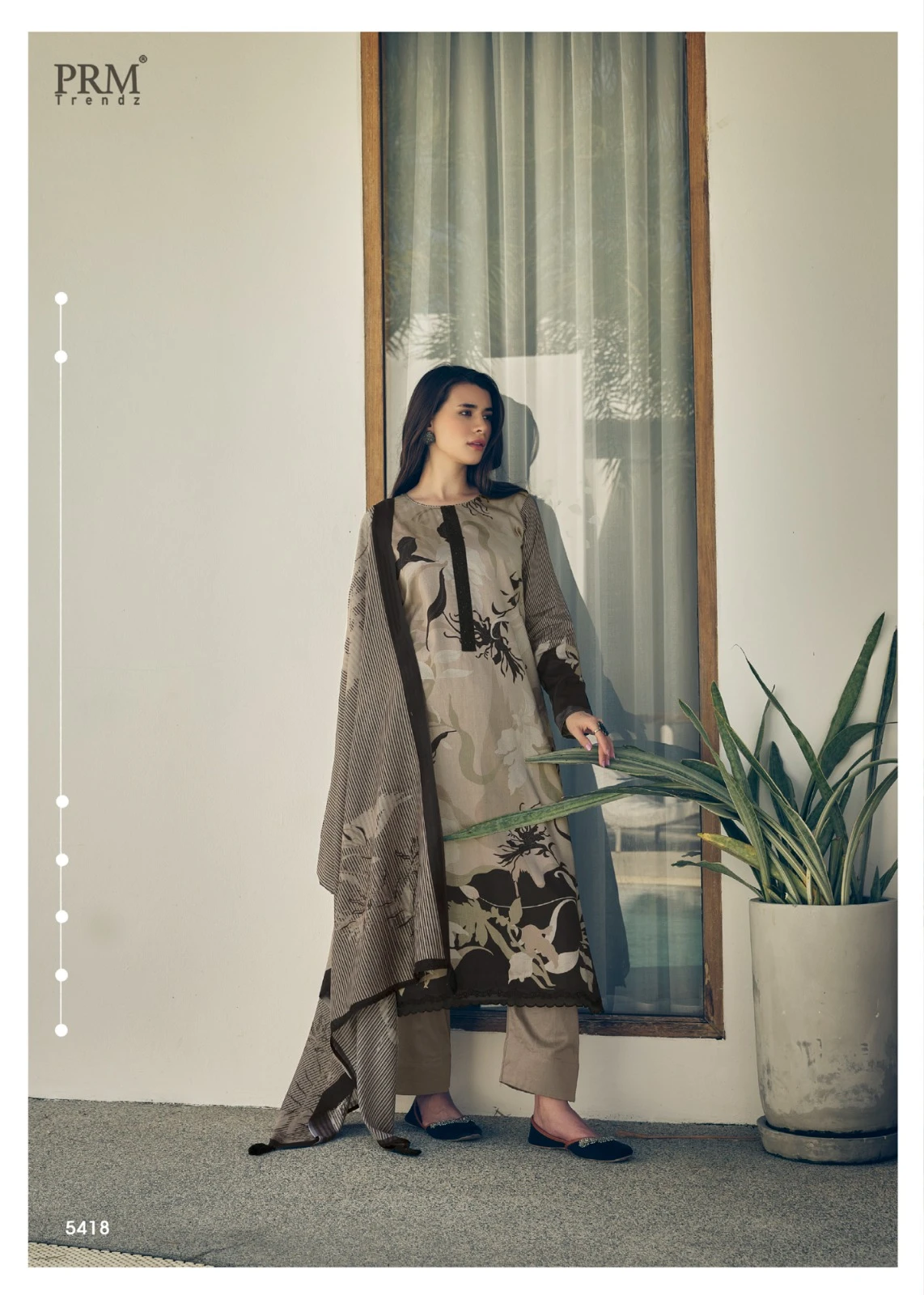 Prm Trendz Serein Vol 3 Pure Lawn Cotton Wholesale Fancy Salwar Suit Catalog — Wholesale Salwar Suits, MPA wholesale from Surat — view 7